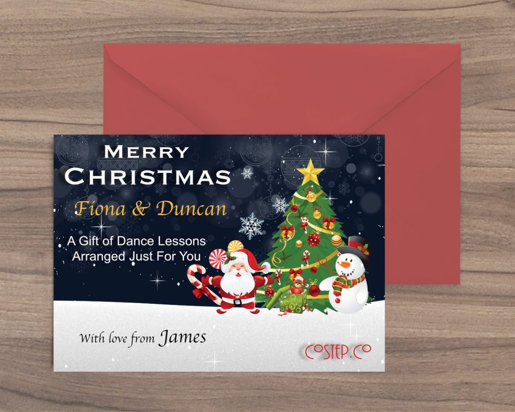 Christmas Gift Certificate - Merry Christmas